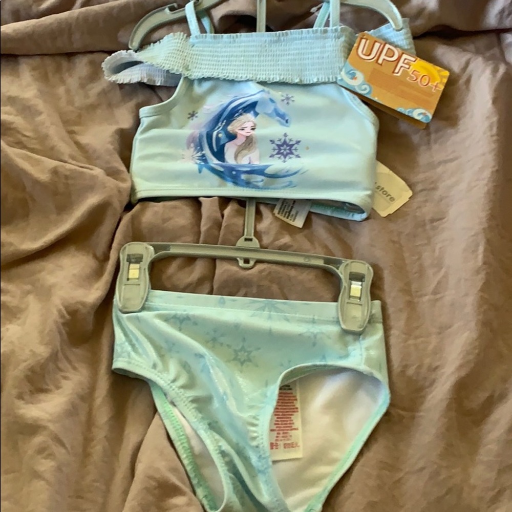 Frozen bathing suit